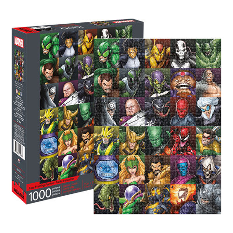 Marvel Villains Collage 1000pc Puzzle