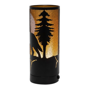 Wolf Song Aroma Touch Lamp by Lisa Parker