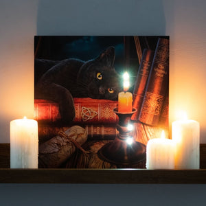 The Witching Hour Light Up Canvas by Lisa Parker