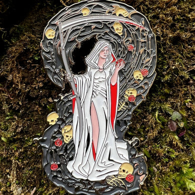 Life Blood Enamel Pin by Anne Stokes