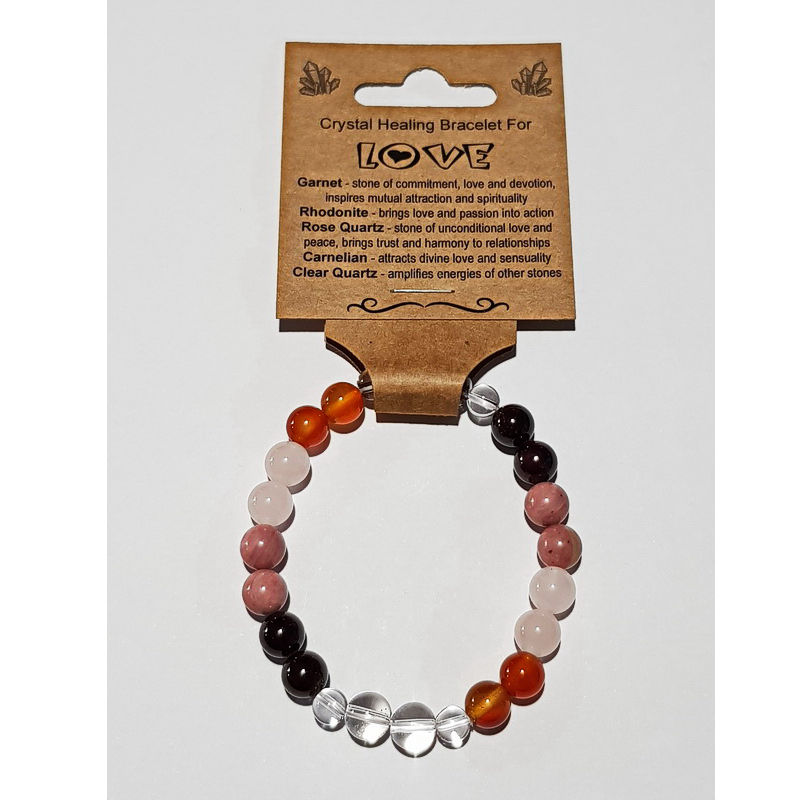 Crystal Healing Bracelet for LOVE