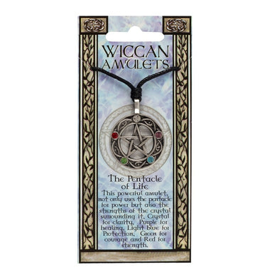 Wiccan Amulet - Pentacle Of Life