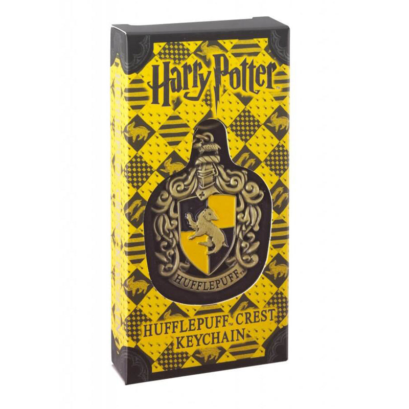 HARRY POTTER Hufflepuff Crest Keychain