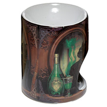 Ceramic Absinthe Cat Oil Burner by Lisa Parker