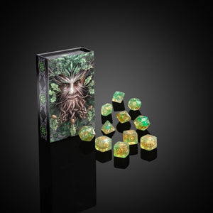 Oak King Anne Stokes Dice Set by Critit UK