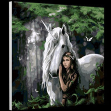 Forest Maiden Paint By Numbers Kit by Anne Stokes