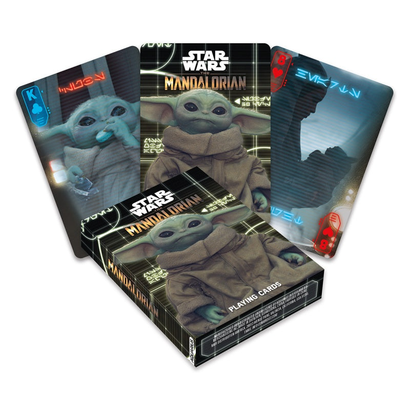 Star Wars The Mandolorian Grogu Playing Cards