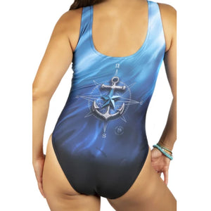 Sailors Ruin Swim Suit by Anne Stokes
