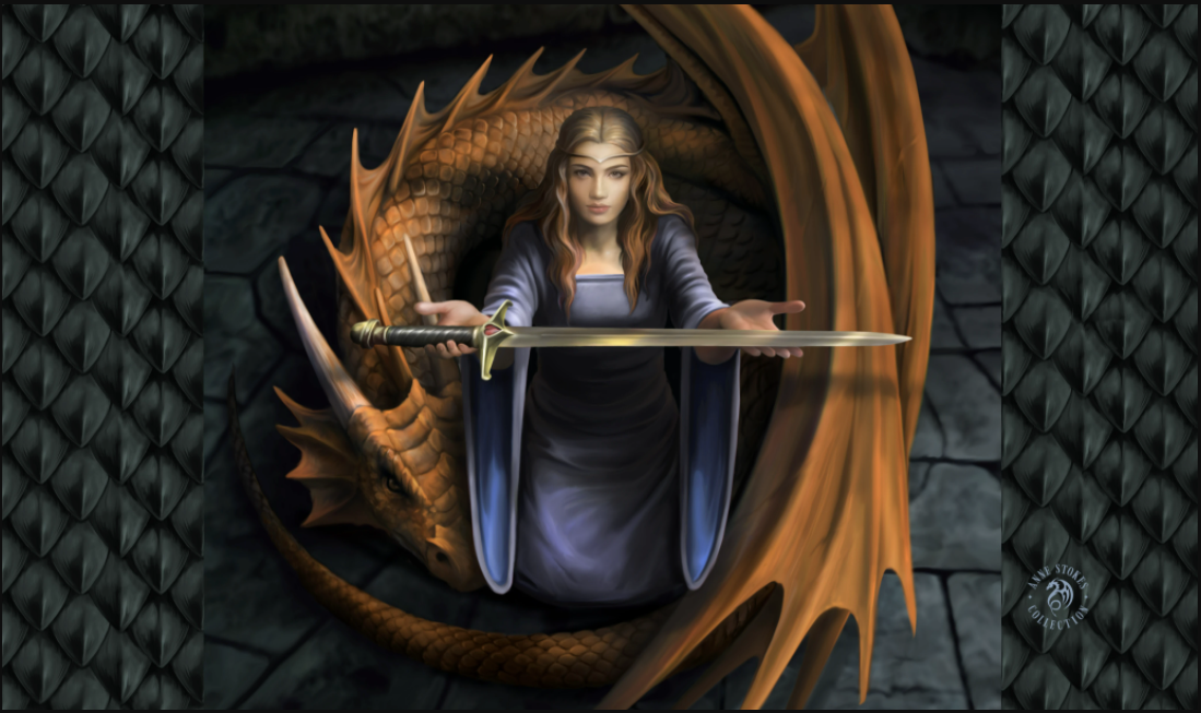 The Truth Snood by Anne Stokes