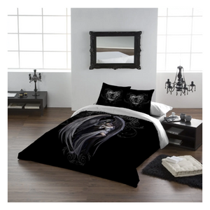 DANCE WITH DEATH - Duvet & Pillow Cover Set by Anne Stokes