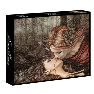 The Lovers Kiss 1000 Puzzle by Victoria Francis