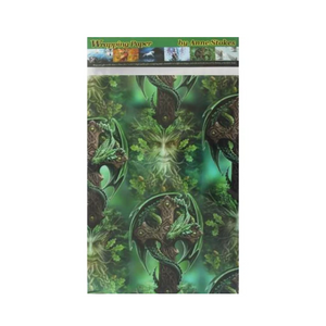 Woodland Guardian Wrapping Paper by Anne Stokes