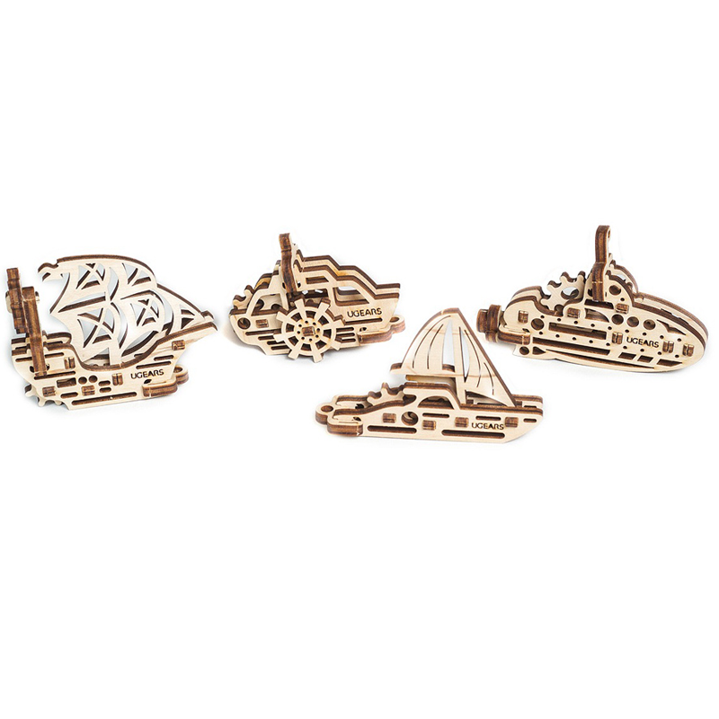 U-Fidgets-Ships - Set of 4 models