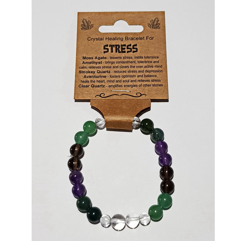 Crystal Healing Bracelet for STRESS