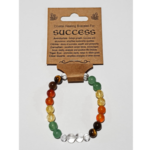Crystal Healing Bracelet for SUCCESS