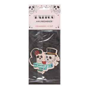 Tattoo Till Death Strawberry Scented Air Freshener