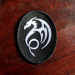 Tribal Dragon Logo Patch