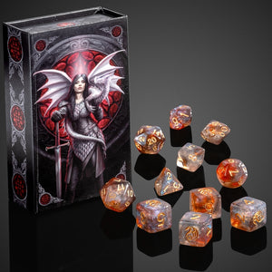 Valour Anne Stokes Dice Set by Critit UK