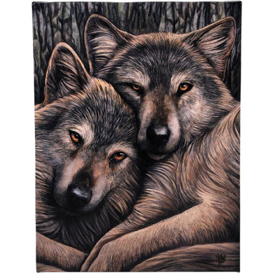 Loyal Companions Small Canvas by Lisa Parker