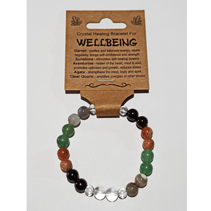 Crystal Healing Bracelet for WELLBEING