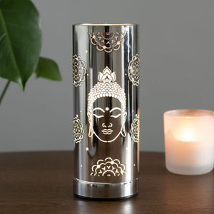 Silver Buddha Mandala Electric Aroma Lamp