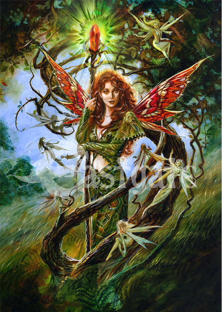 Spirit of the Tree Art Print by Briar