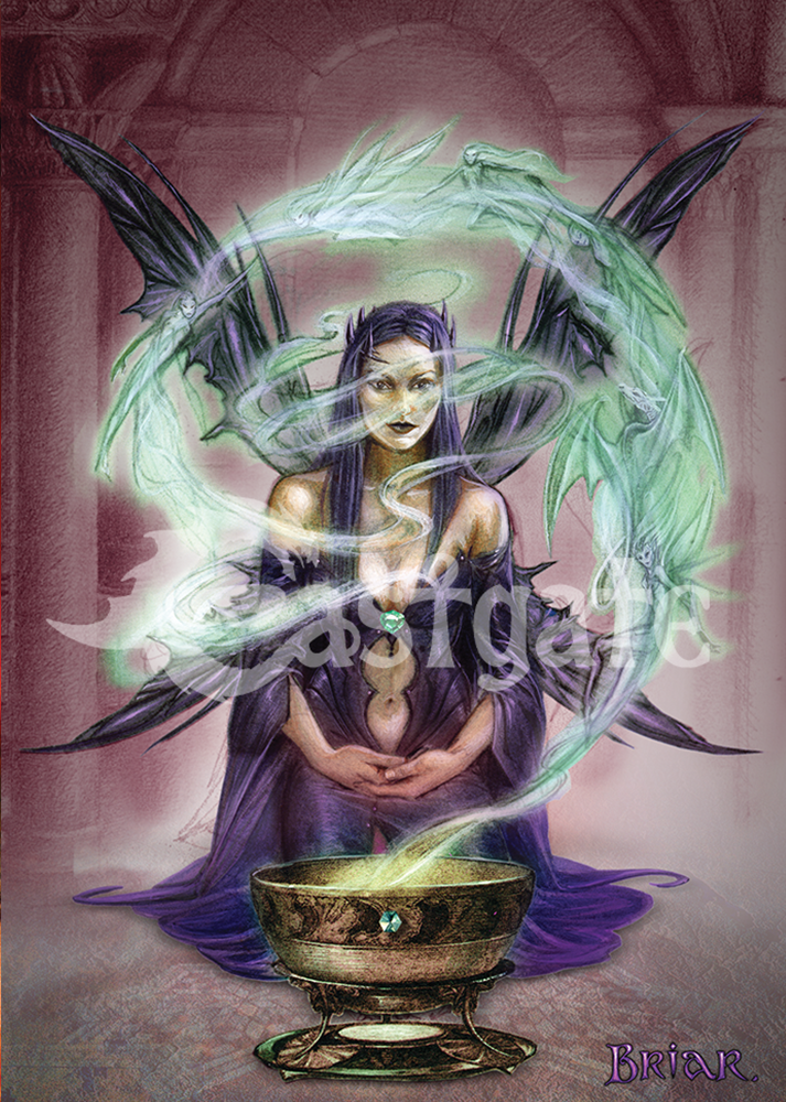 Conjuration Art Print by Briar
