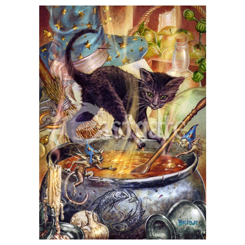 Cauldron Capers Art Print by Briar