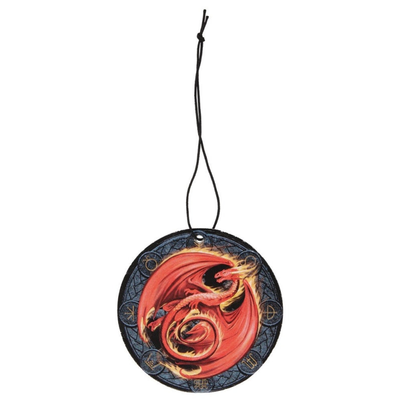 Beltane Dragon Musk Scented Air Freshener by Anne Stokes