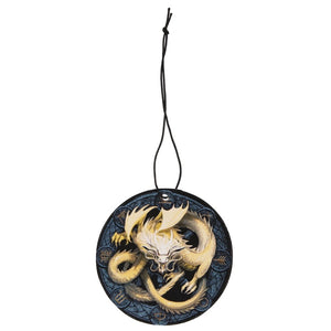 Imbolc Dragon Pine Scented Air Freshener by Anne Stokes