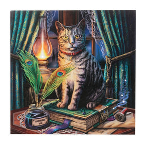 Book Of Shadows Light Up Canvas by Lisa Parker