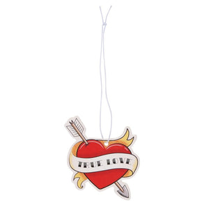 Tattoo True Love Heart Strawberry Scented Air Freshener