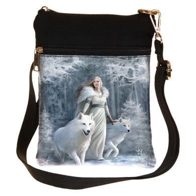 Winter Guardians Shoulder Bag by Anne Stokes