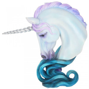 Pure Elegance Unicorn Bust Figurine