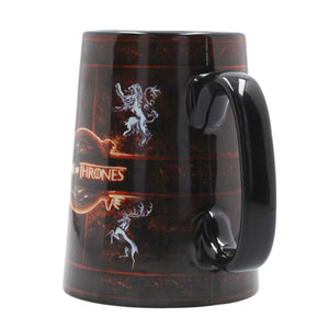 CERAMIC RUSTIC SIGIL TANKARD MUG (GOT)