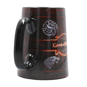 CERAMIC RUSTIC SIGIL TANKARD MUG (GOT)