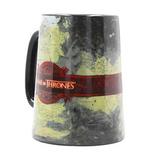 CERAMIC GAME OF THRONES MAP TANKARD MUG (GOT)