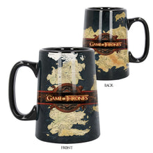 CERAMIC GAME OF THRONES MAP TANKARD MUG (GOT)