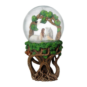 Pure Heart Snowglobe by Anne Stokes