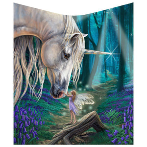 Fairy Whispers Throw by Lisa Parker