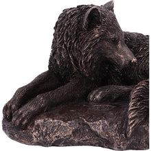 Guardian Of The North Bronze Figurine by Lisa Parker