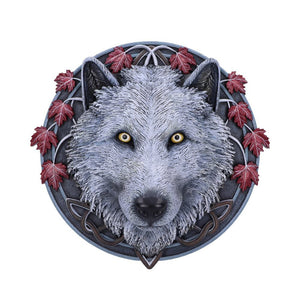 Guardian of the Fall Wall Plaque by Lisa Parker