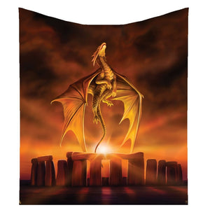 Solstice Throw by Anne Stokes