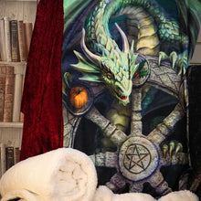 Year of the Magical Dragon Throw by Anne Stokes