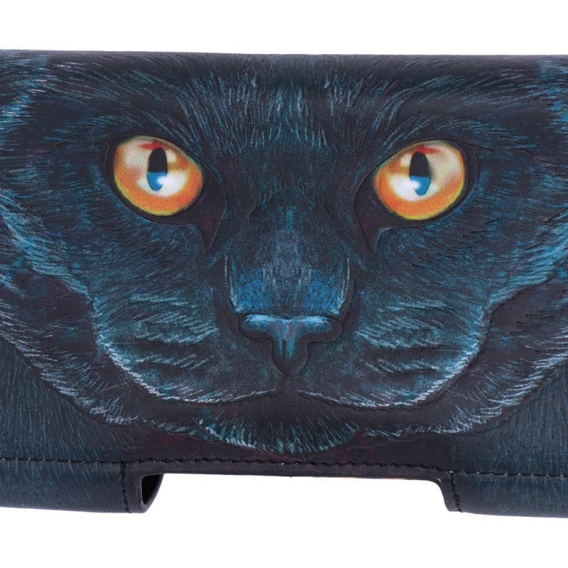 Guardian Cat Embossed Purse by Lisa Parker
