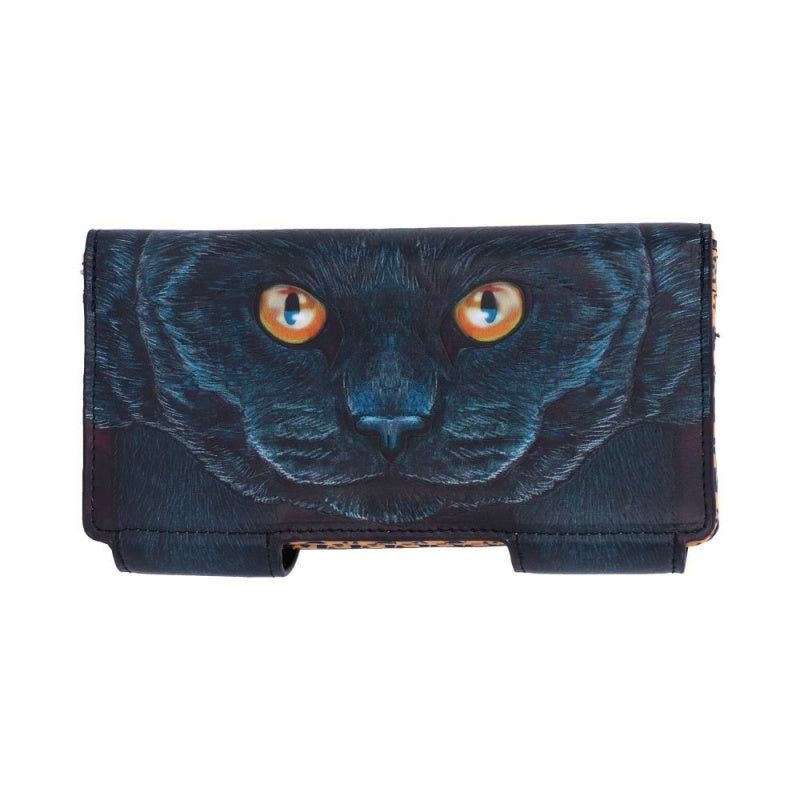 Guardian Cat Embossed Purse by Lisa Parker