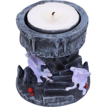 Dragon Mage Tea Light Holder by Anne Stokes