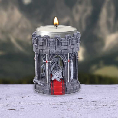 Valour Tea Light Holder by Anne Stokes