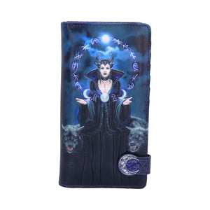 Moon Witch Embossed Purse by Anne Stokes