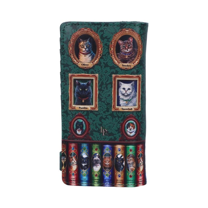 Mad About Cats Embossed Purse by Lisa Parker